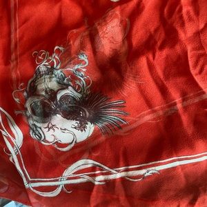 ALEXANDER MCQUEEN Silk Scarf
